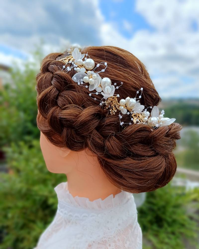 entrainement en formation coiffeuse événementielle 